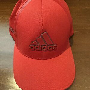 adidas Taylormade Red Lightweight Golf Hat Unisex L/XL